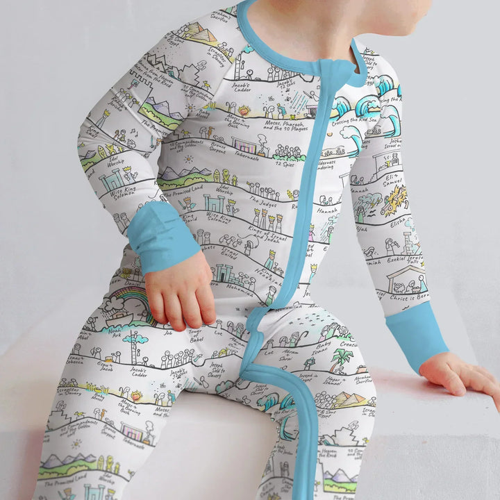 Gerippte Babykleidung mit individuellem Foto - Weich &amp; Skizzenhaft