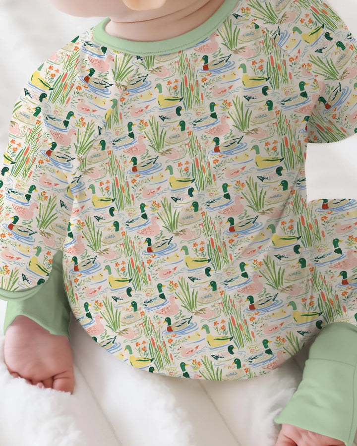 Gerippte Babykleidung mit individuellem Foto - Weich &amp; Skizzenhaft