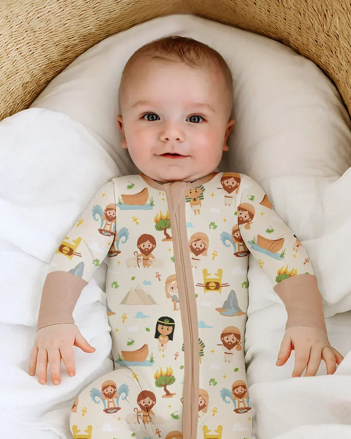 Gerippte Babykleidung mit individuellem Foto - Weich &amp; Skizzenhaft