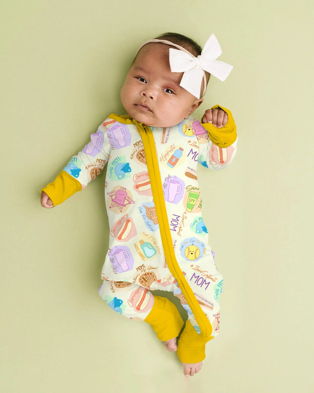 Gerippte Babykleidung mit individuellem Foto - Weich &amp; Skizzenhaft
