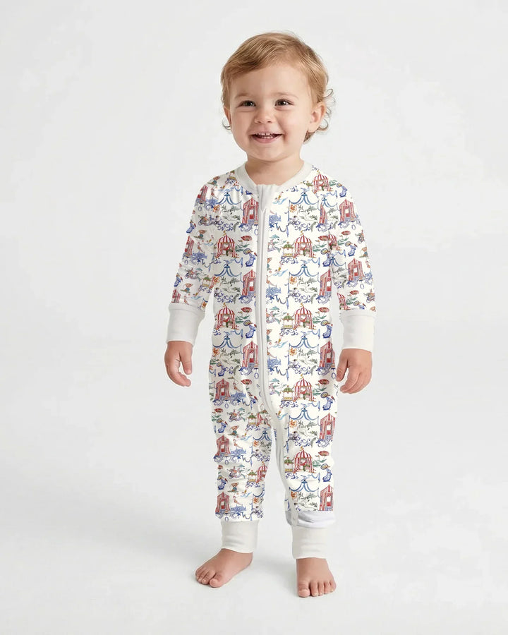 Gerippte Babykleidung mit individuellem Foto - Weich &amp; Skizzenhaft