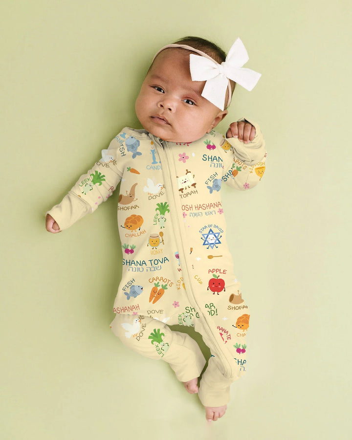 Gerippte Babykleidung mit individuellem Foto - Weich &amp; Skizzenhaft