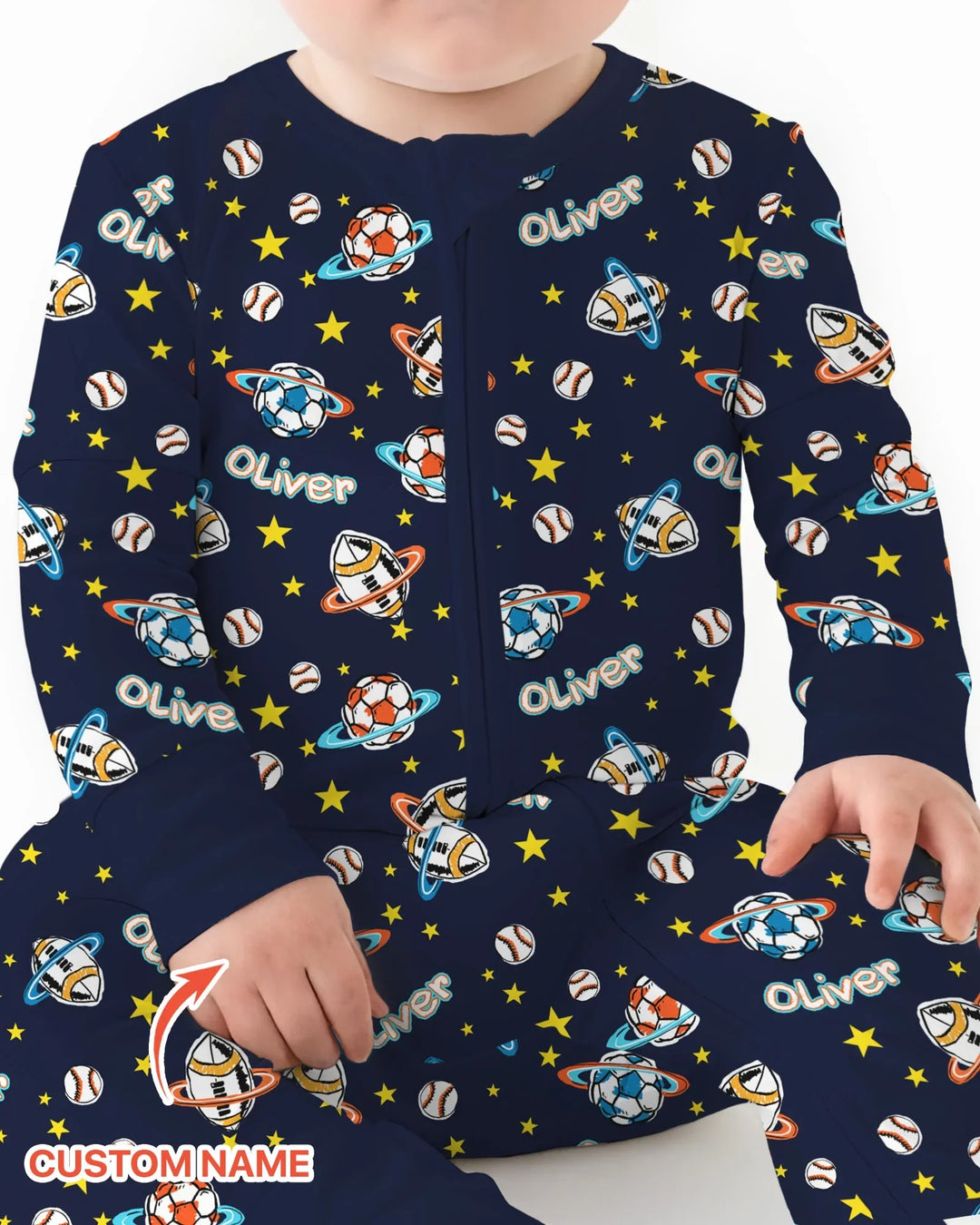 Gerippte Babykleidung mit individuellem Foto - Weich &amp; Skizzenhaft