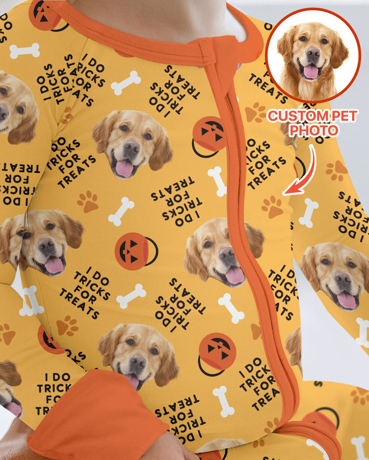 Custom Pet Photo Tricks for Treats  Bamboo Convertible Zippy