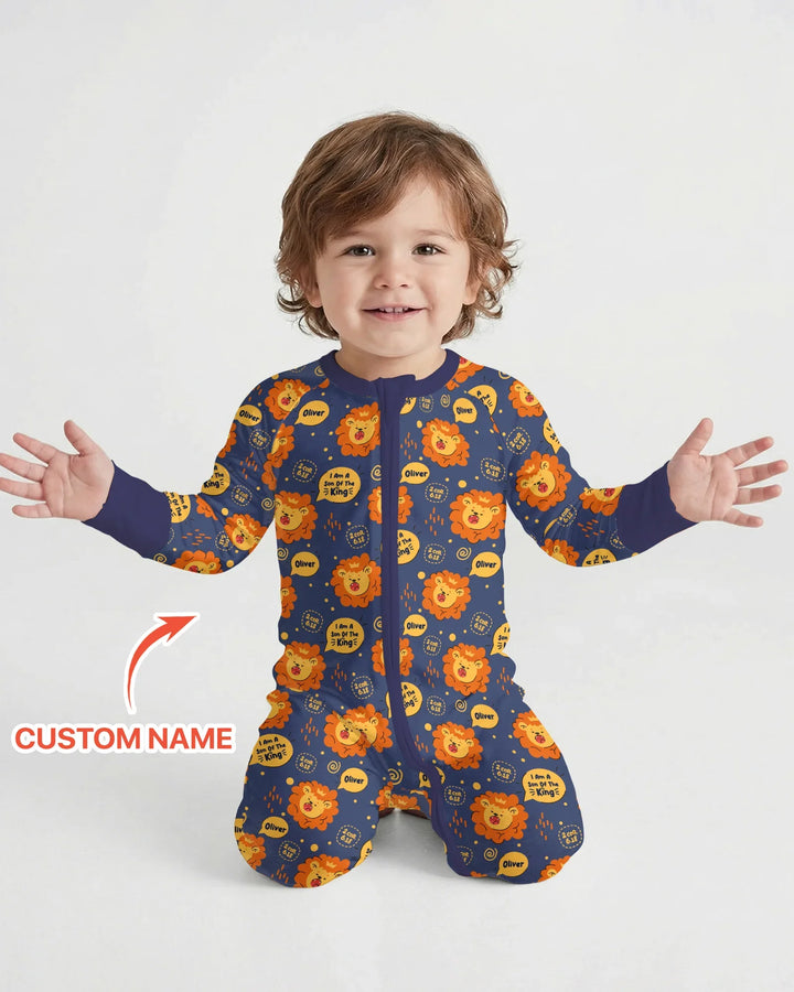 I Am A Son Of The King Custom Name Convertible Zippy