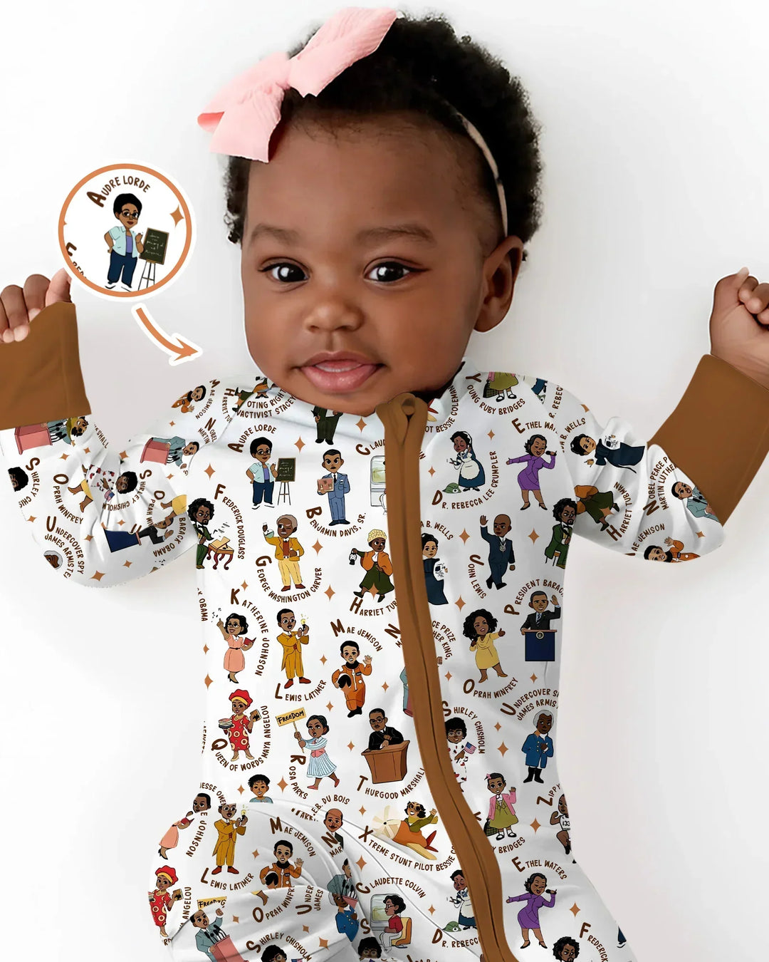 Gerippte Babykleidung mit individuellem Foto - Weich &amp; Skizzenhaft