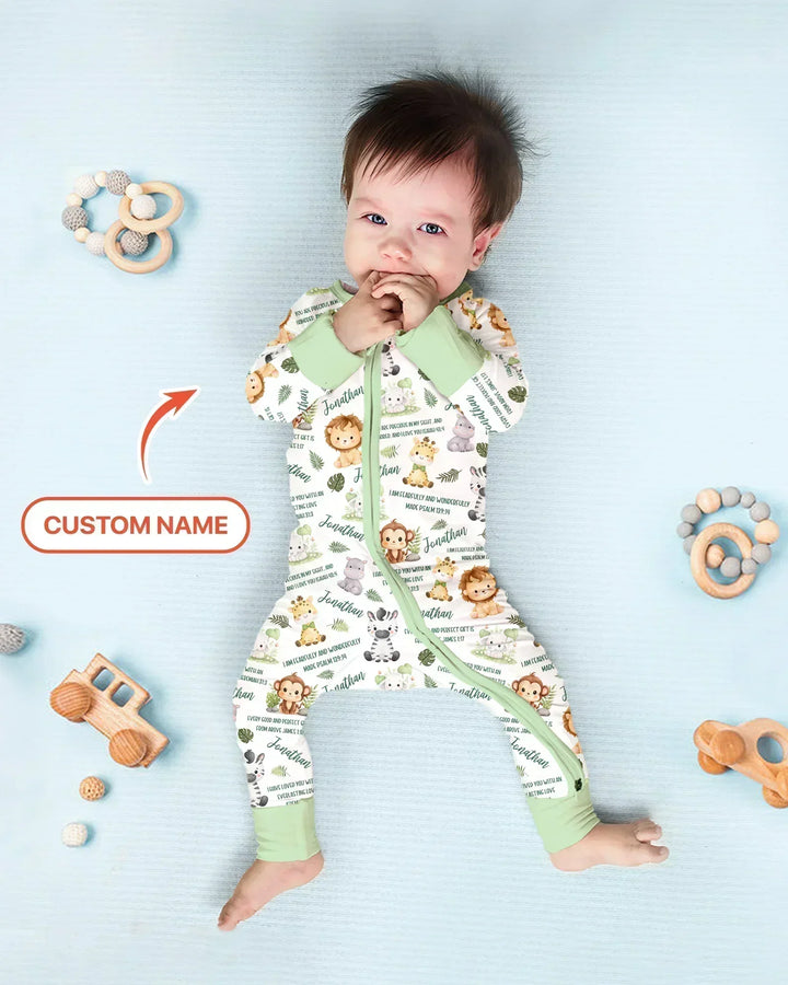 Gerippte Babykleidung mit individuellem Foto - Weich &amp; Skizzenhaft