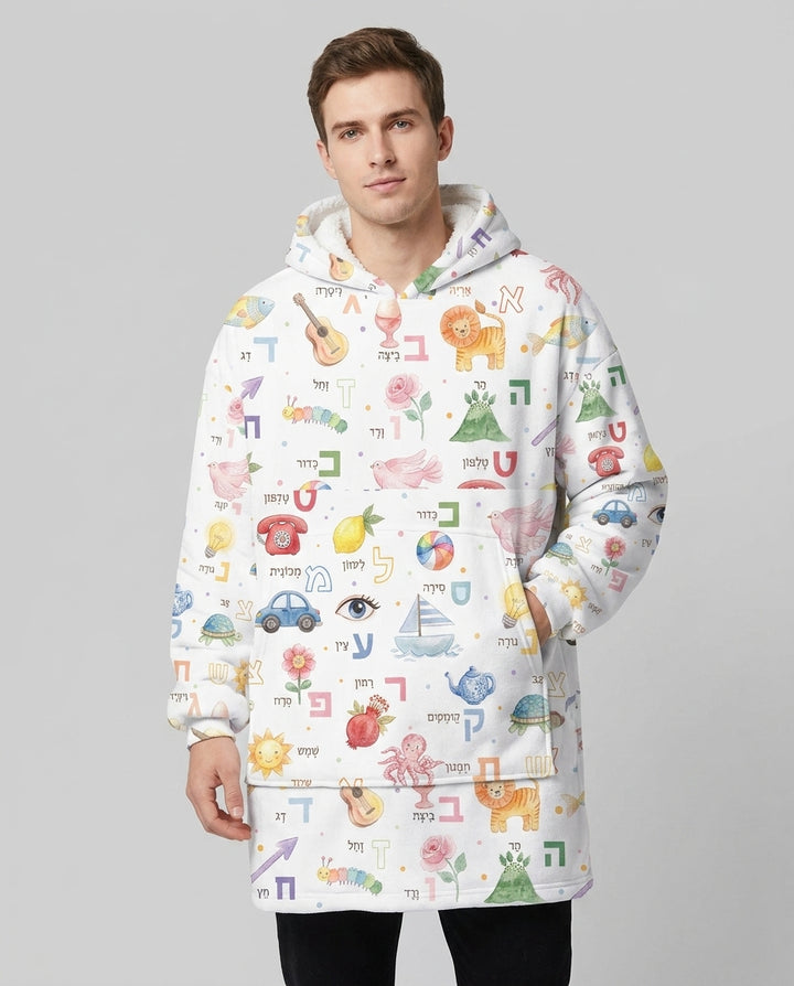 Benutzerdefinierter Bambus-Deckenhoodie (Vorlage)