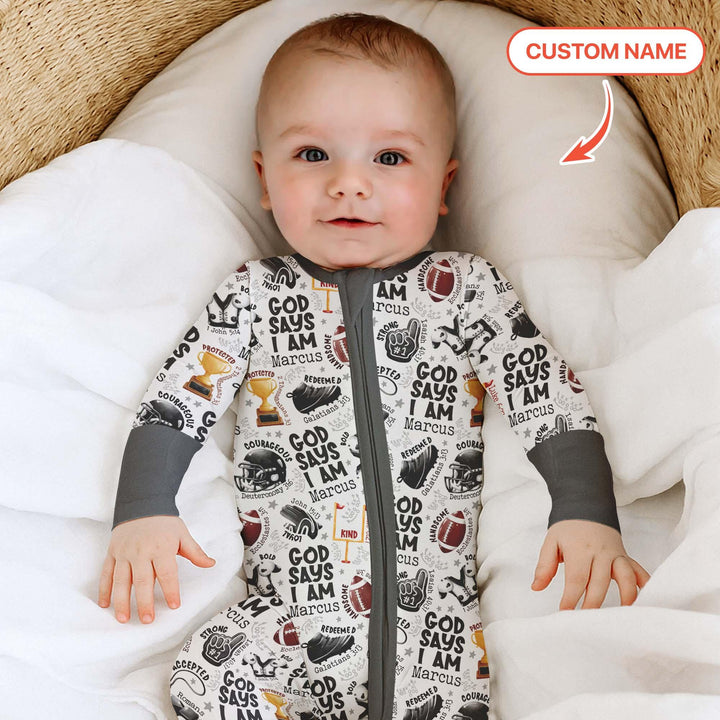 Gerippte Babykleidung mit individuellem Foto - Weich &amp; Skizzenhaft