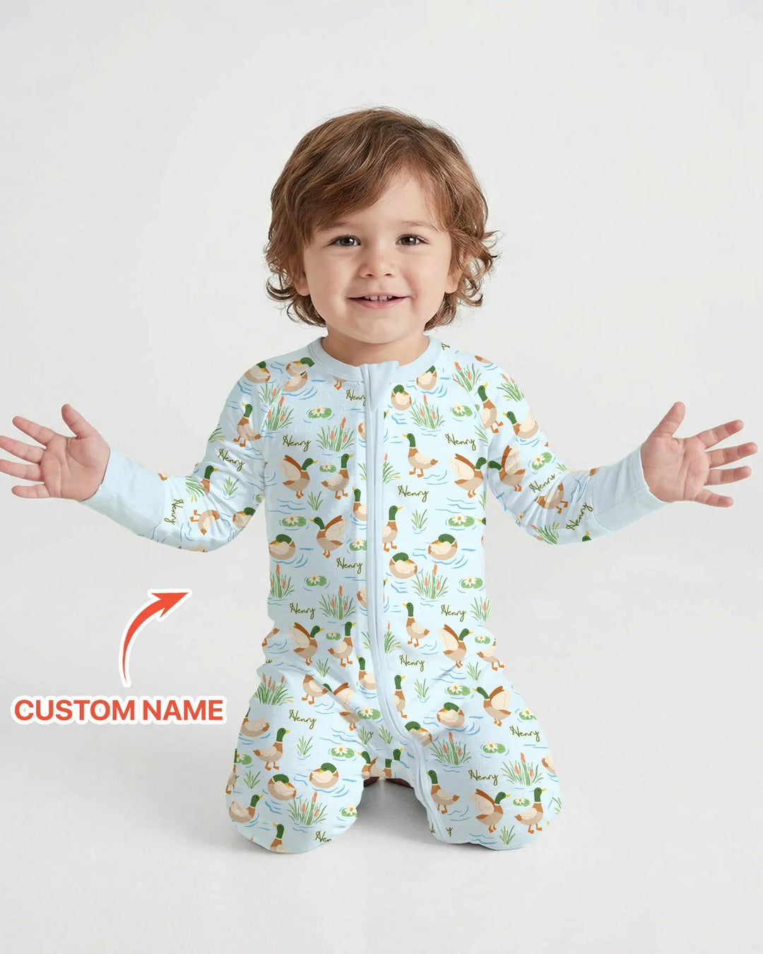 Gerippte Babykleidung mit individuellem Foto - Weich &amp; Skizzenhaft