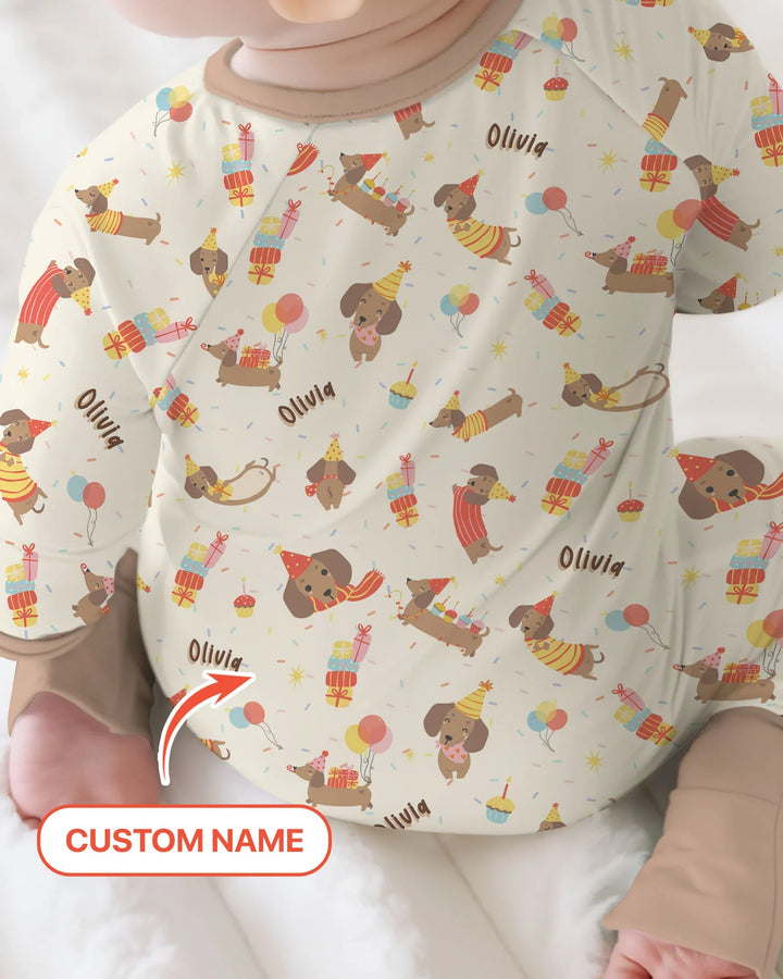 Gerippte Babykleidung mit individuellem Foto - Weich &amp; Skizzenhaft