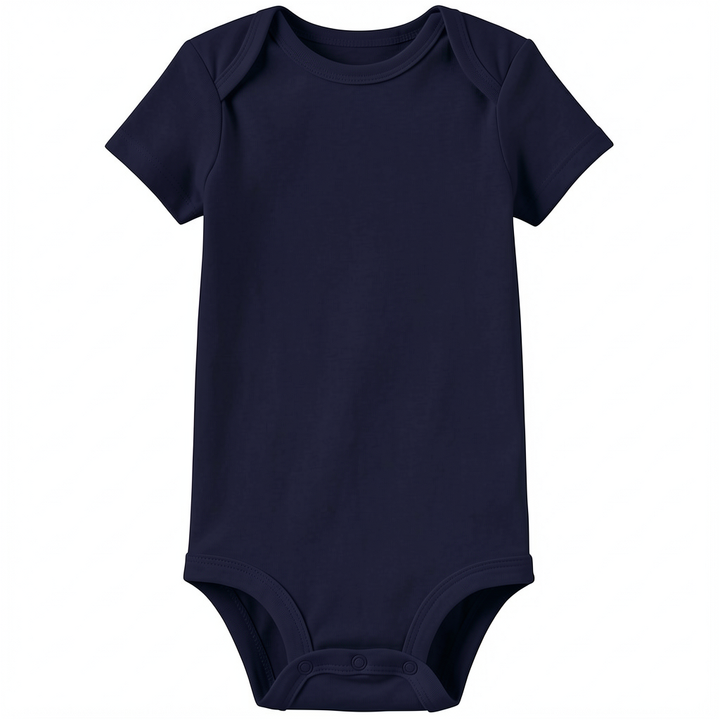Gerippte Babykleidung mit individuellem Foto - Weich &amp; Skizzenhaft