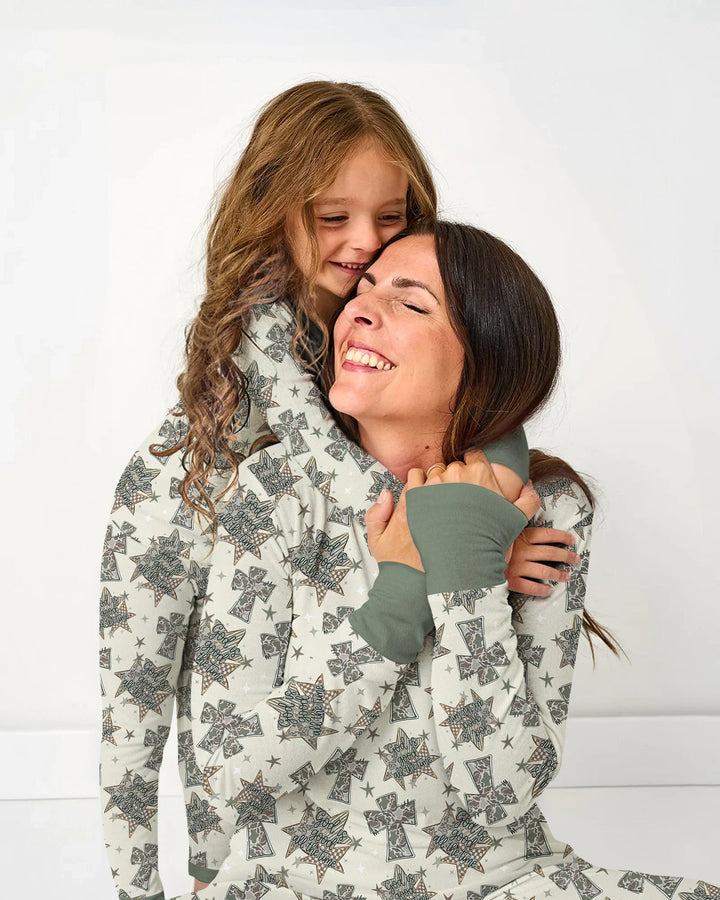 Vorlage Bambus Damen Pyjama Set