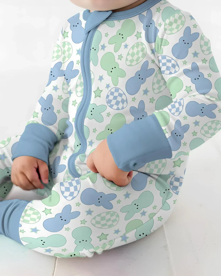 Easter Peep Bunnies Bamboo Convertible Zippy