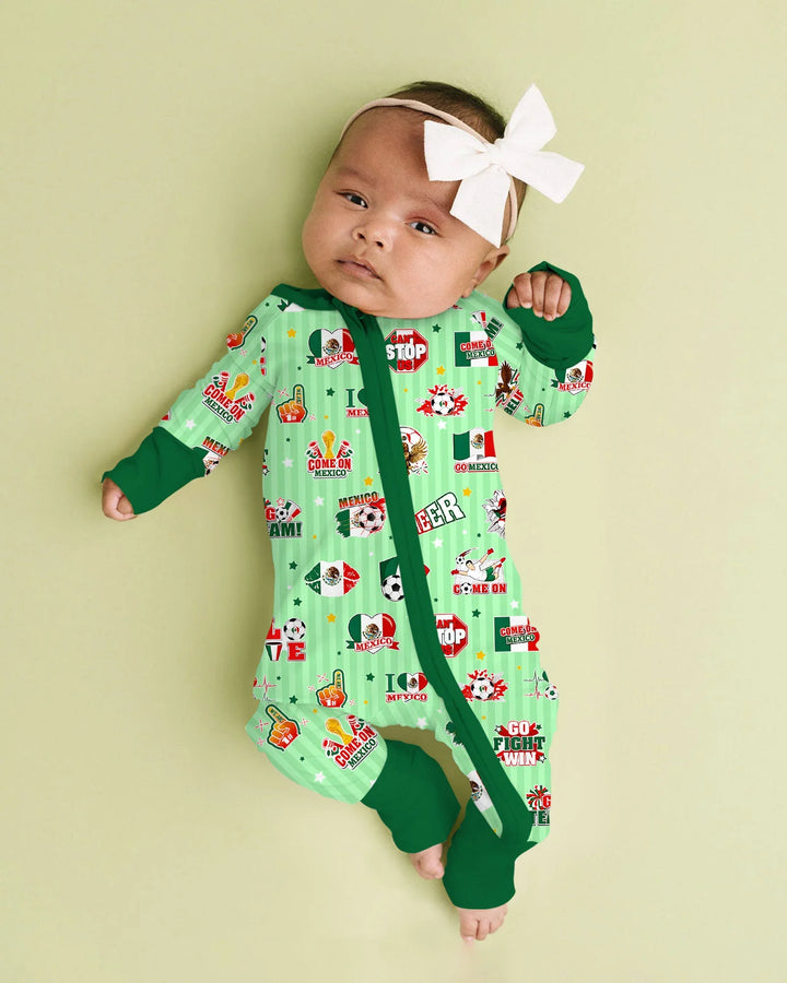 Gerippte Babykleidung mit individuellem Foto - Weich &amp; Skizzenhaft