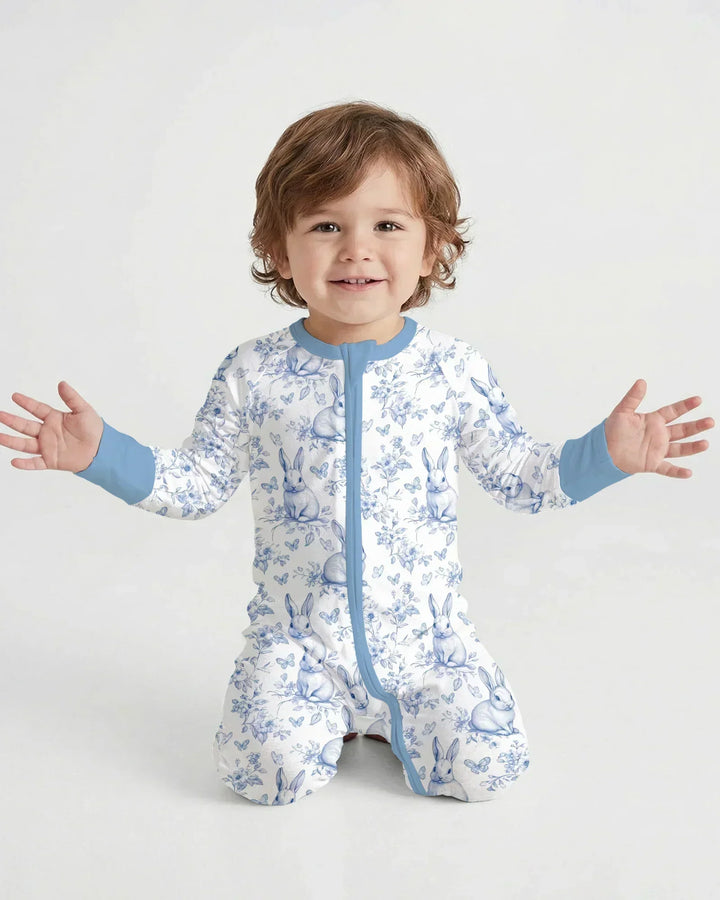 Gerippte Babykleidung mit individuellem Foto - Weich &amp; Skizzenhaft