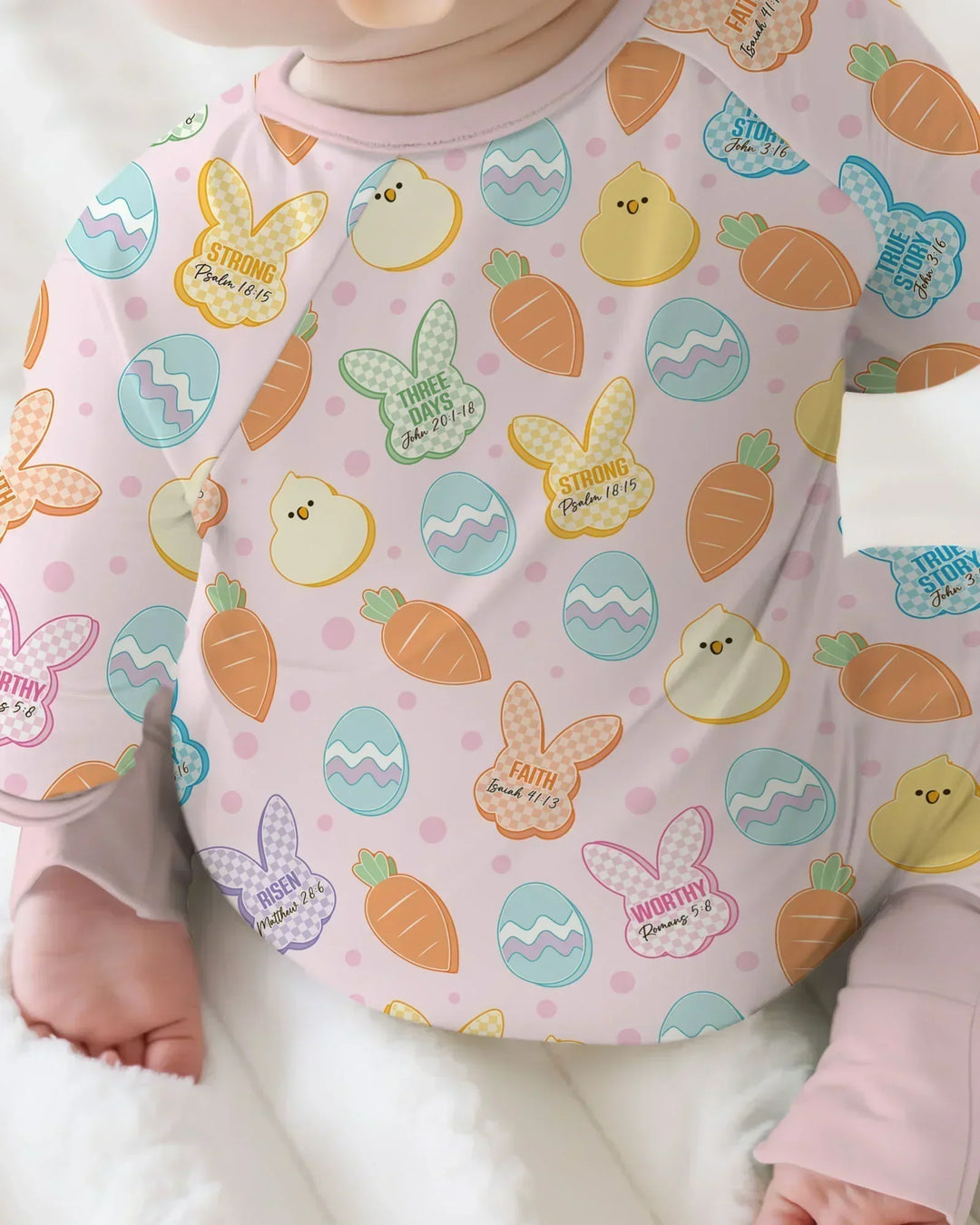 Gerippte Babykleidung mit individuellem Foto - Weich &amp; Skizzenhaft