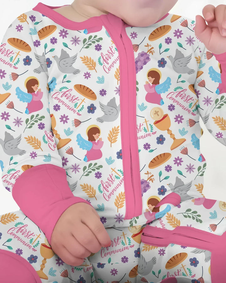 Gerippte Babykleidung mit individuellem Foto - Weich &amp; Skizzenhaft