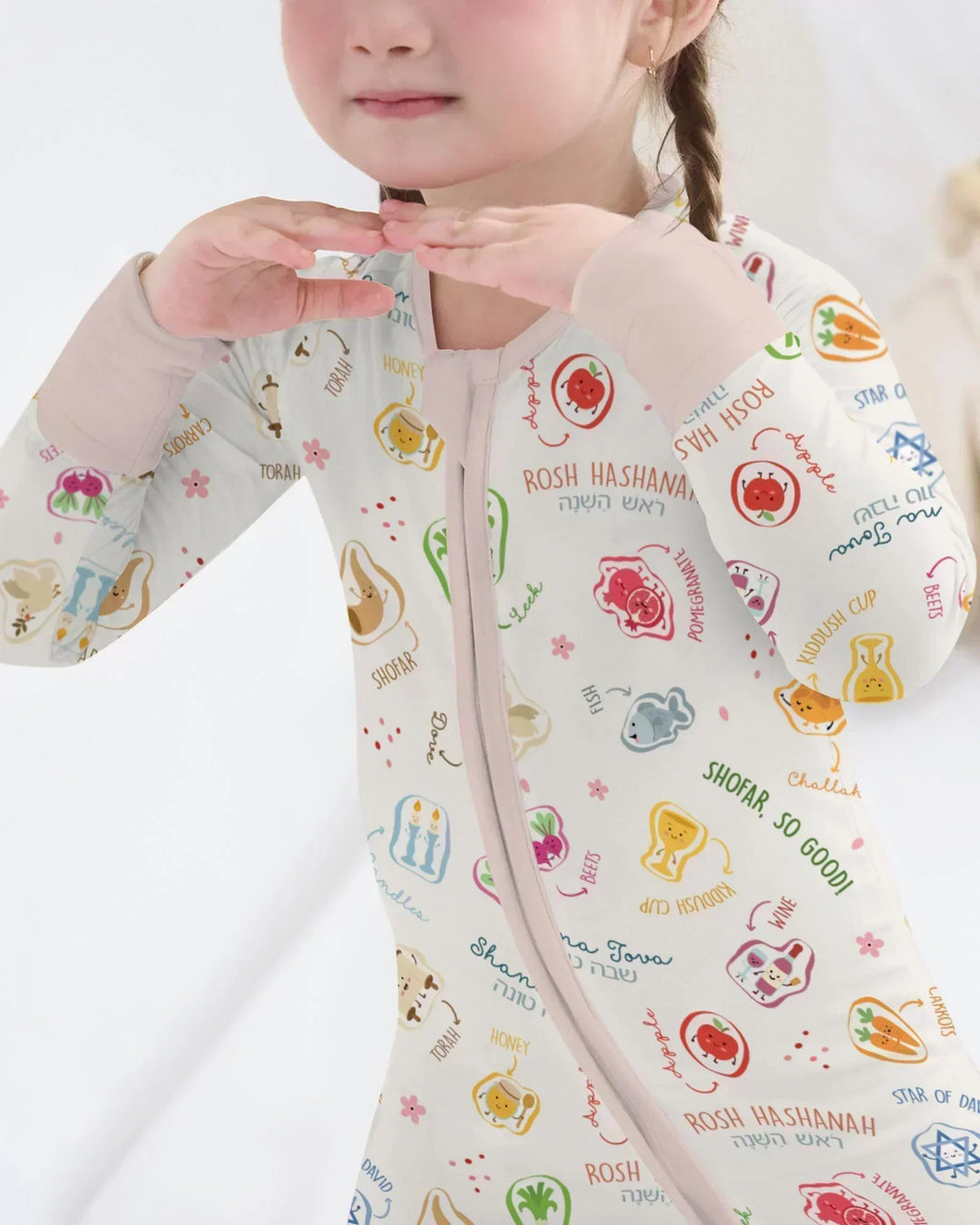 Gerippte Babykleidung mit individuellem Foto - Weich &amp; Skizzenhaft