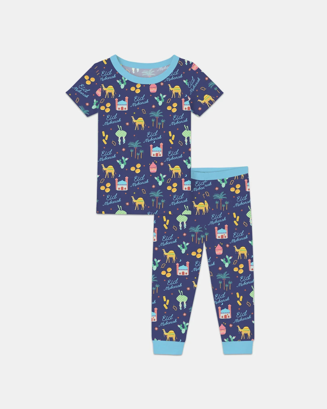 Zweiteiliges, kurzärmliges Pyjama-Set mit Marienkäfern