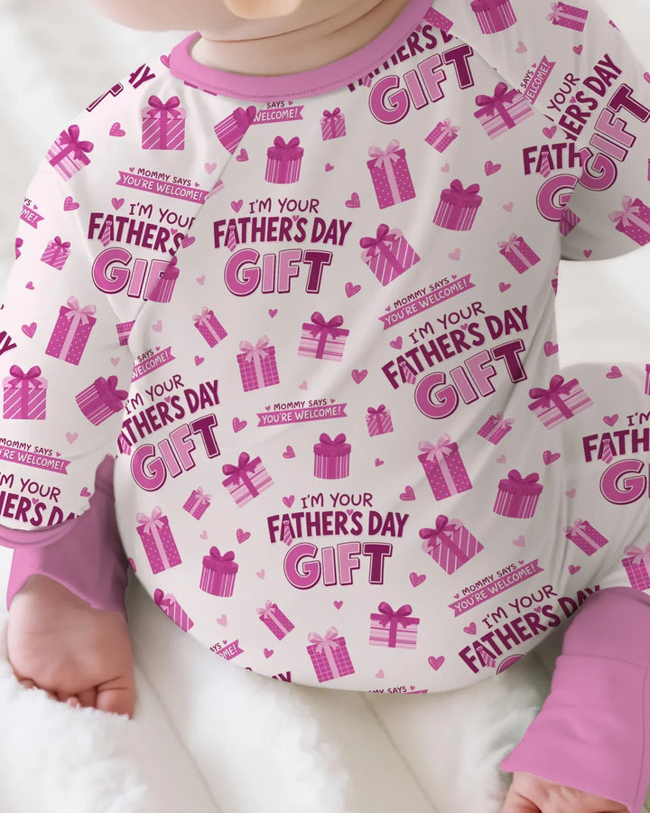 Gerippte Babykleidung mit individuellem Foto - Weich &amp; Skizzenhaft