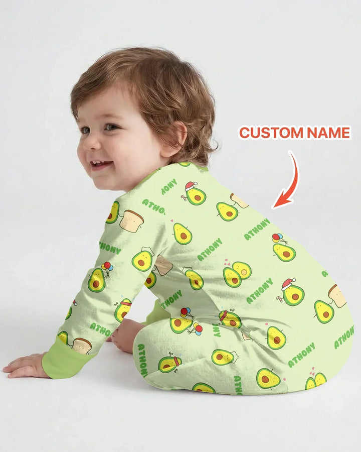 Gerippte Babykleidung mit individuellem Foto - Weich &amp; Skizzenhaft