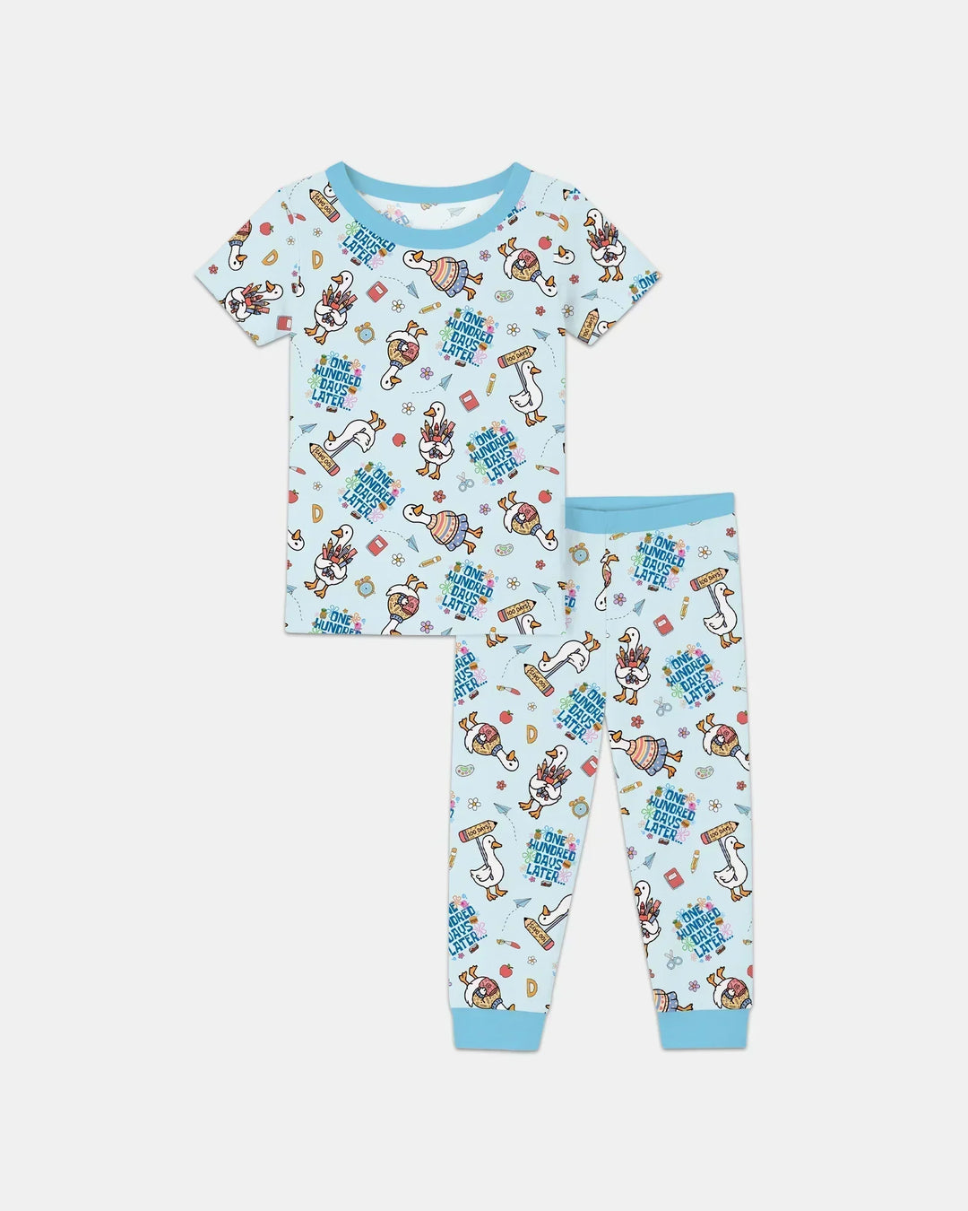 Zweiteiliges, kurzärmliges Pyjama-Set mit Marienkäfern