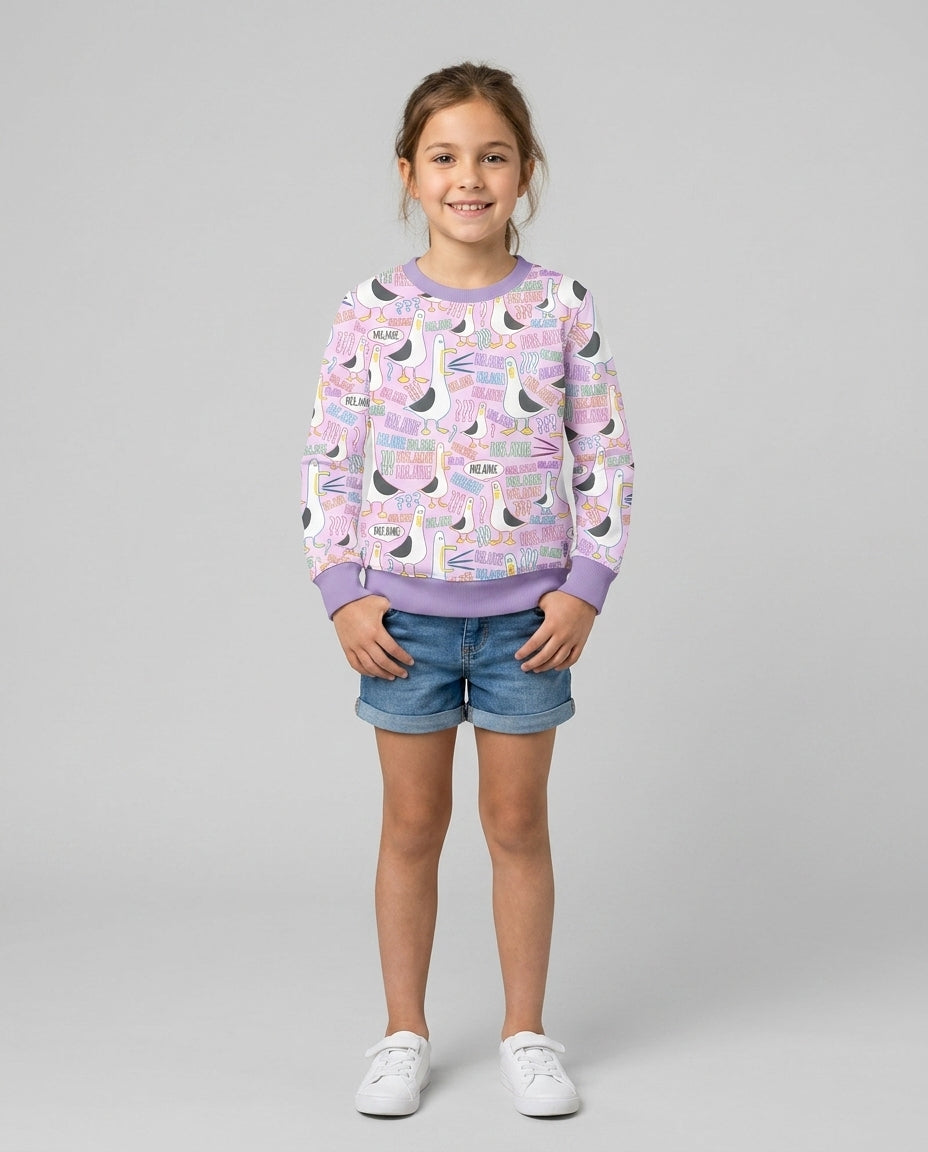 Custom Template Bambus-Rundhals-Sweatshirt