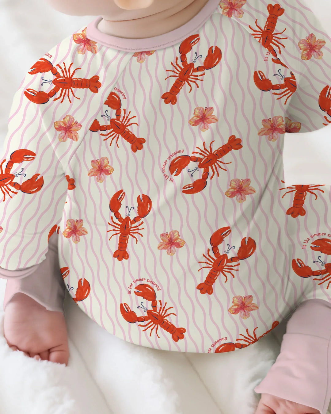 Gerippte Babykleidung mit individuellem Foto - Weich &amp; Skizzenhaft