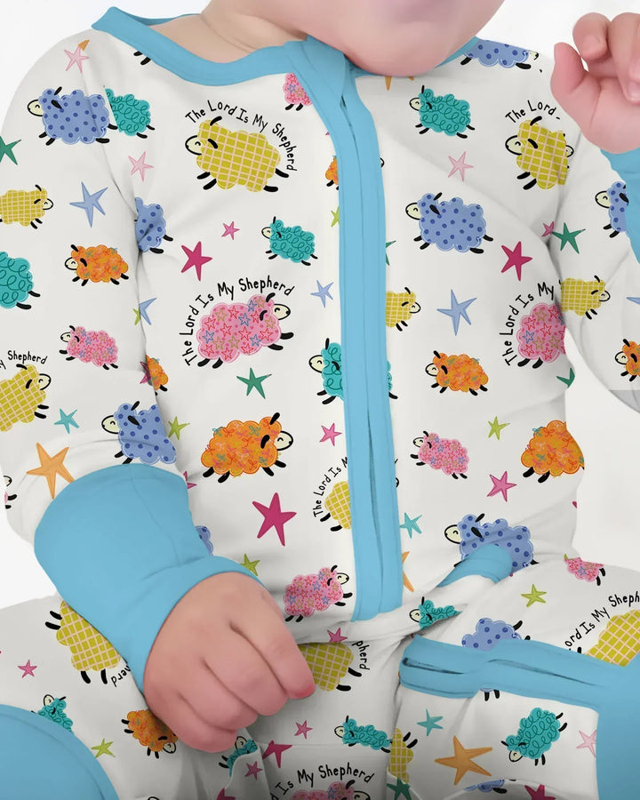 Gerippte Babykleidung mit individuellem Foto - Weich &amp; Skizzenhaft