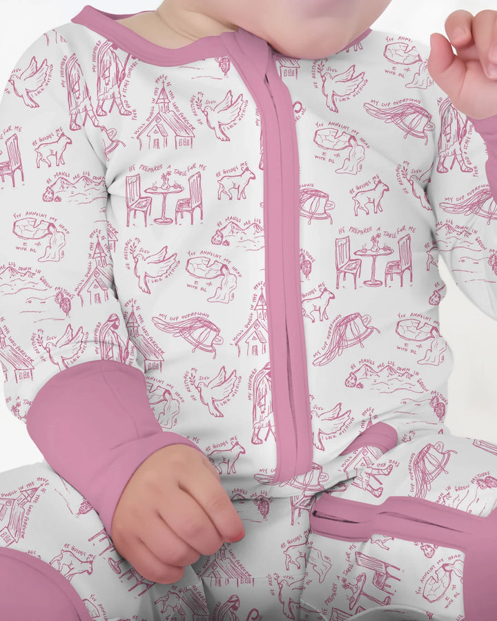 Gerippte Babykleidung mit individuellem Foto - Weich &amp; Skizzenhaft
