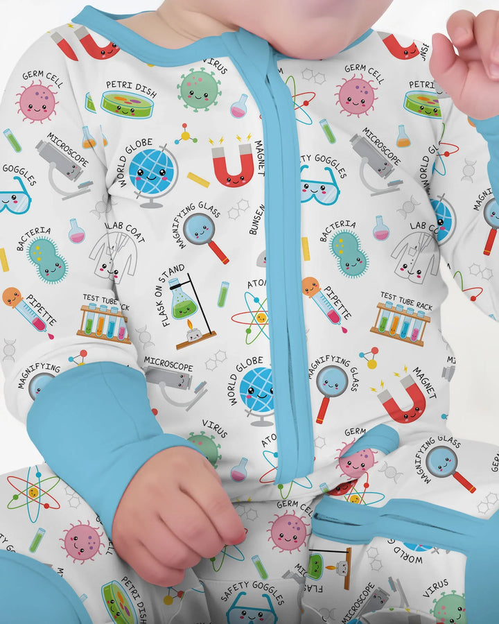 Gerippte Babykleidung mit individuellem Foto - Weich &amp; Skizzenhaft