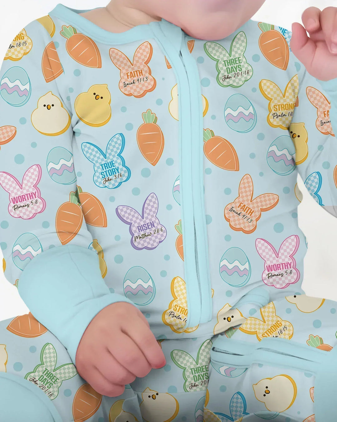 Gerippte Babykleidung mit individuellem Foto - Weich &amp; Skizzenhaft