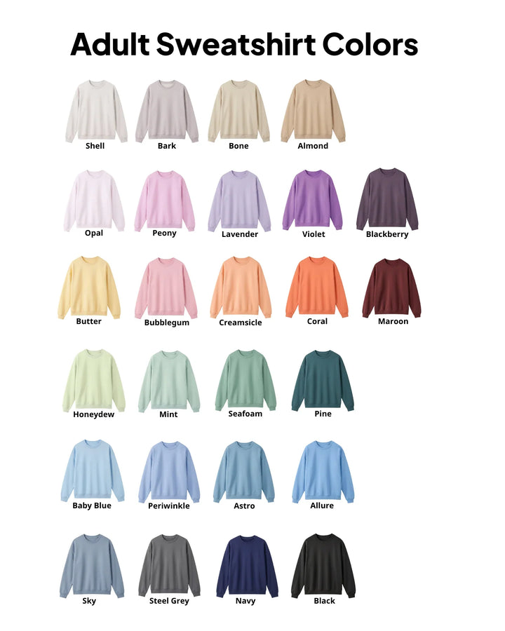 Template Damen-Rundhals-Sweatshirt aus Bambus