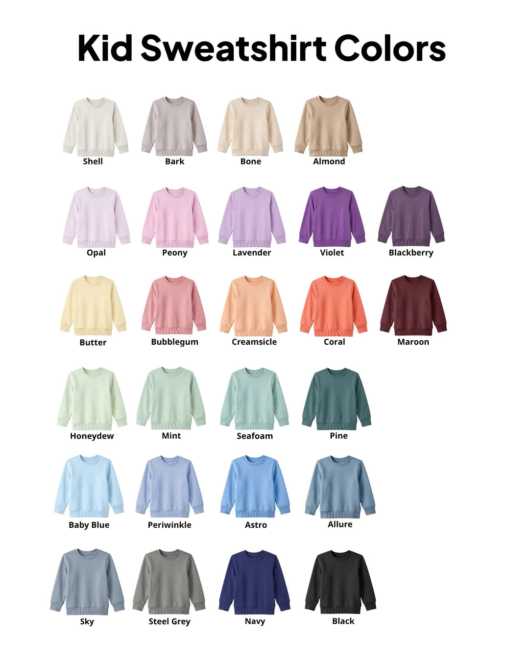 Sweatshirt mit Rundhalsausschnitt aus Bambusfaser