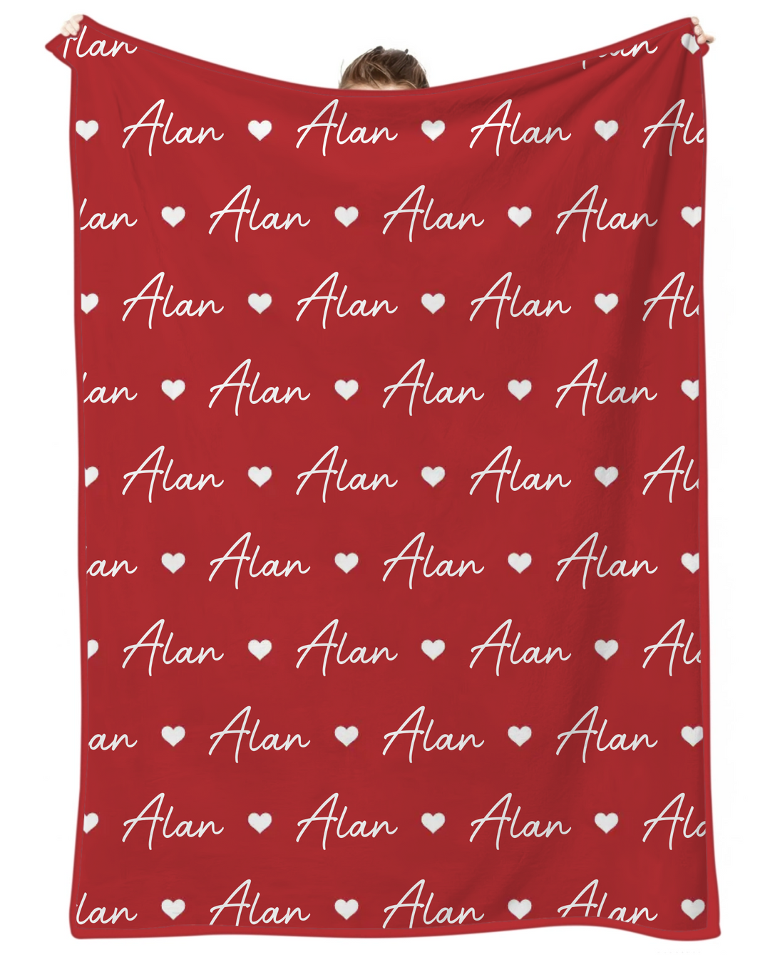 Sweetheart Script Bamboo Blanket