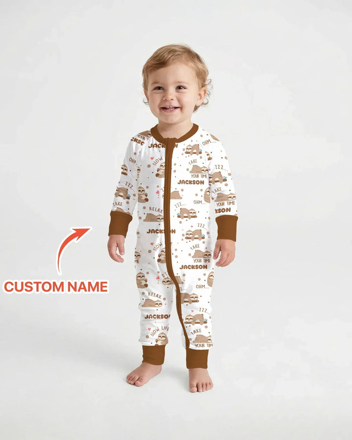 Gerippte Babykleidung mit individuellem Foto - Weich &amp; Skizzenhaft