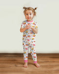 Happy Little Camper Bamboo Two Piece Short Sleeve Pajama Set