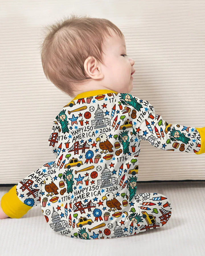 Gerippte Babykleidung mit individuellem Foto - Weich &amp; Skizzenhaft