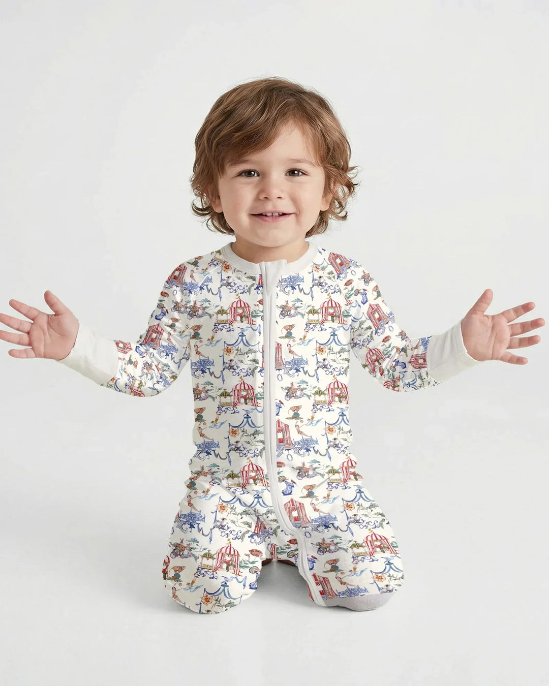 Gerippte Babykleidung mit individuellem Foto - Weich &amp; Skizzenhaft