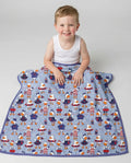 Freedom Floaties Family Matching Bamboo Blanket