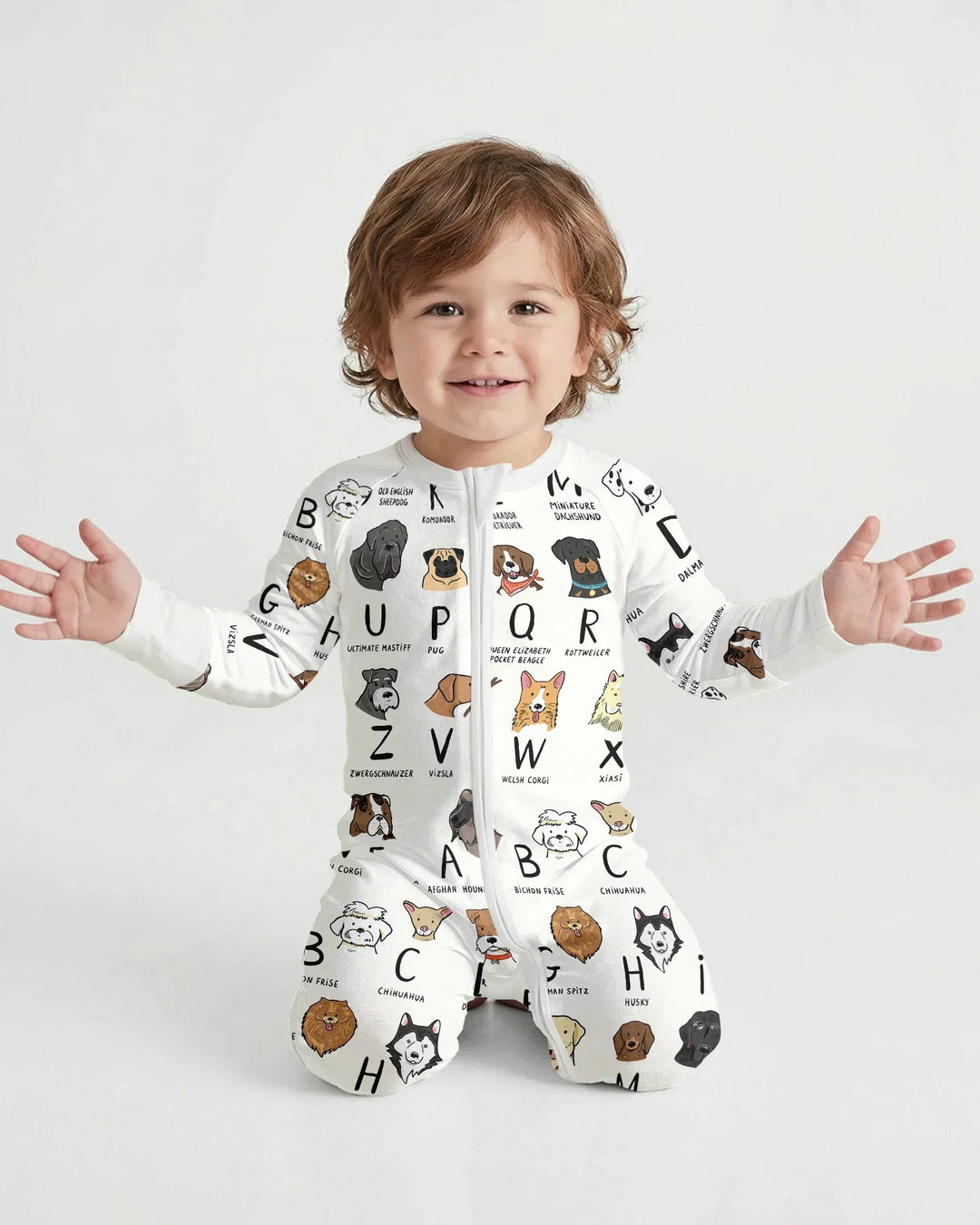 Gerippte Babykleidung mit individuellem Foto - Weich &amp; Skizzenhaft