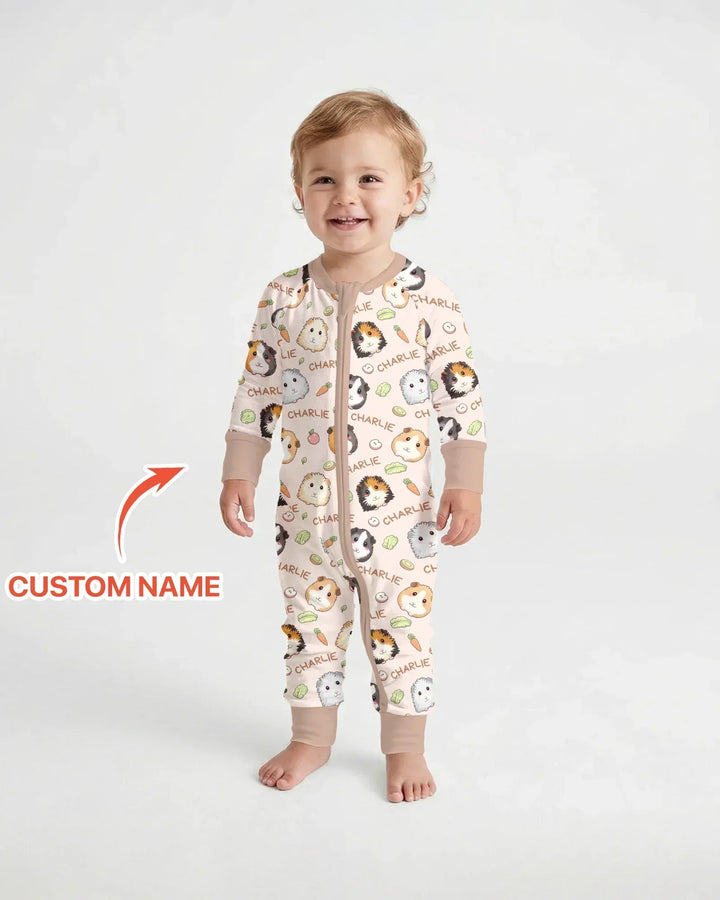 Gerippte Babykleidung mit individuellem Foto - Weich &amp; Skizzenhaft