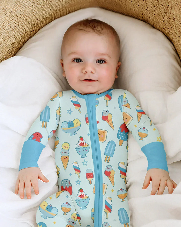 Gerippte Babykleidung mit individuellem Foto - Weich &amp; Skizzenhaft