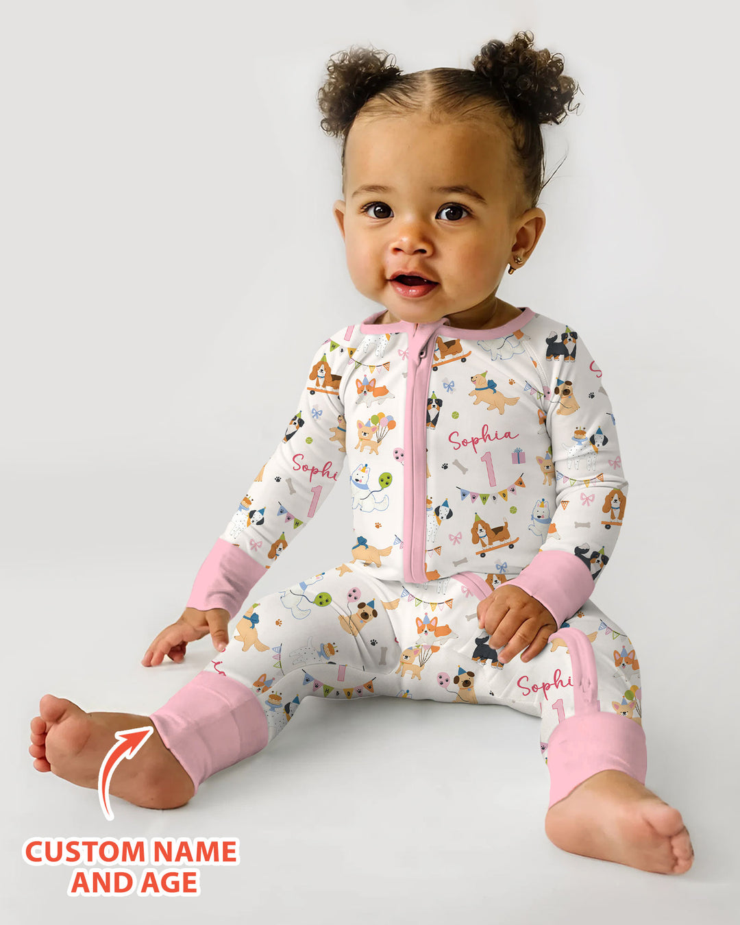 Gerippte Babykleidung mit individuellem Foto - Weich &amp; Skizzenhaft