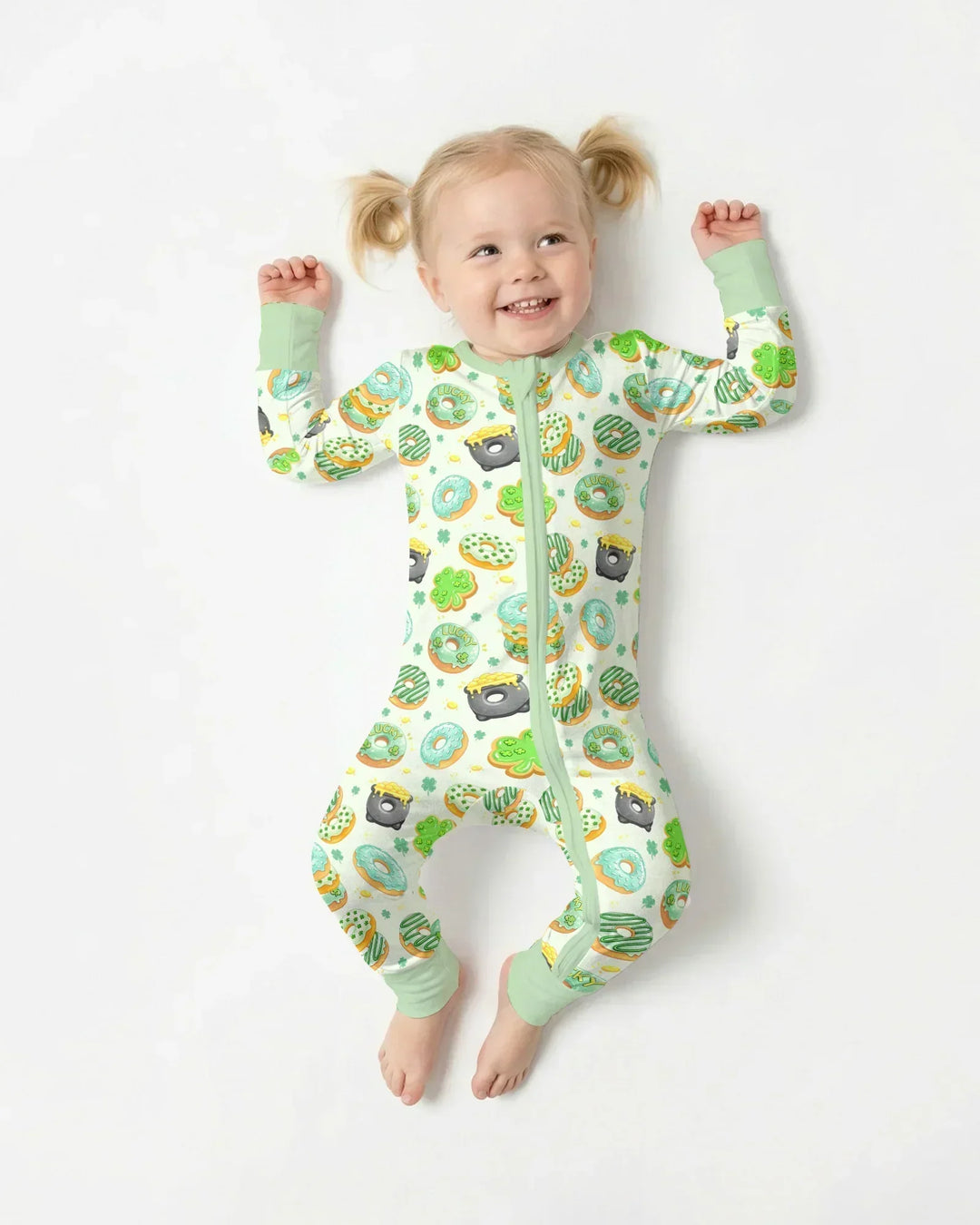 St. Patrick's Day Donut Bamboo Convertible Zippy