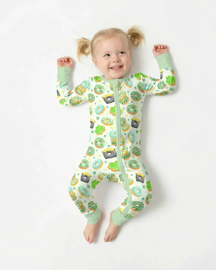 St. Patrick's Day Donut Bamboo Convertible Zippy