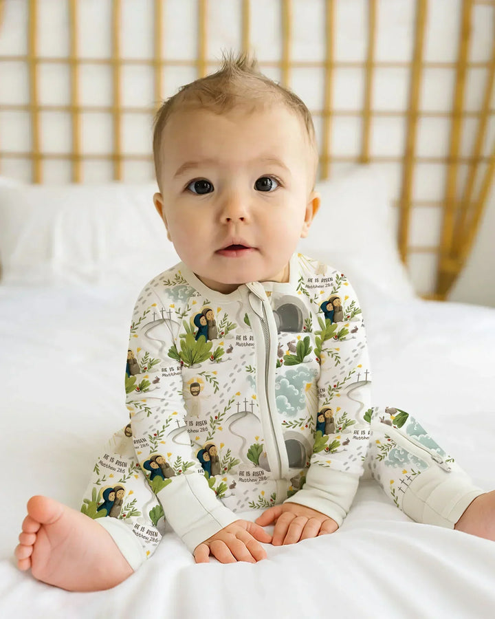 Gerippte Babykleidung mit individuellem Foto - Weich &amp; Skizzenhaft