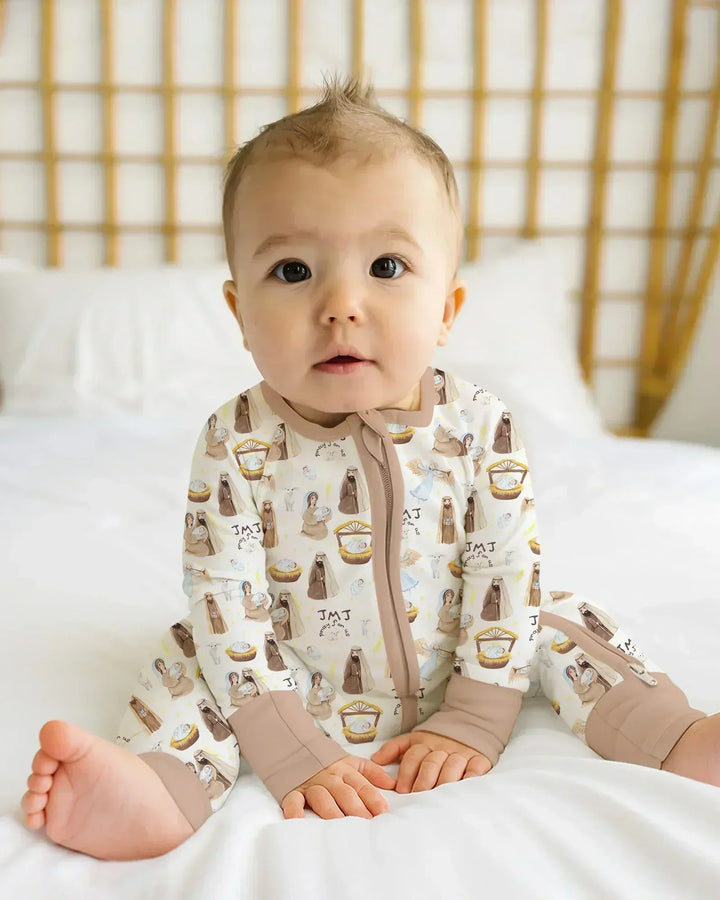 Gerippte Babykleidung mit individuellem Foto - Weich &amp; Skizzenhaft
