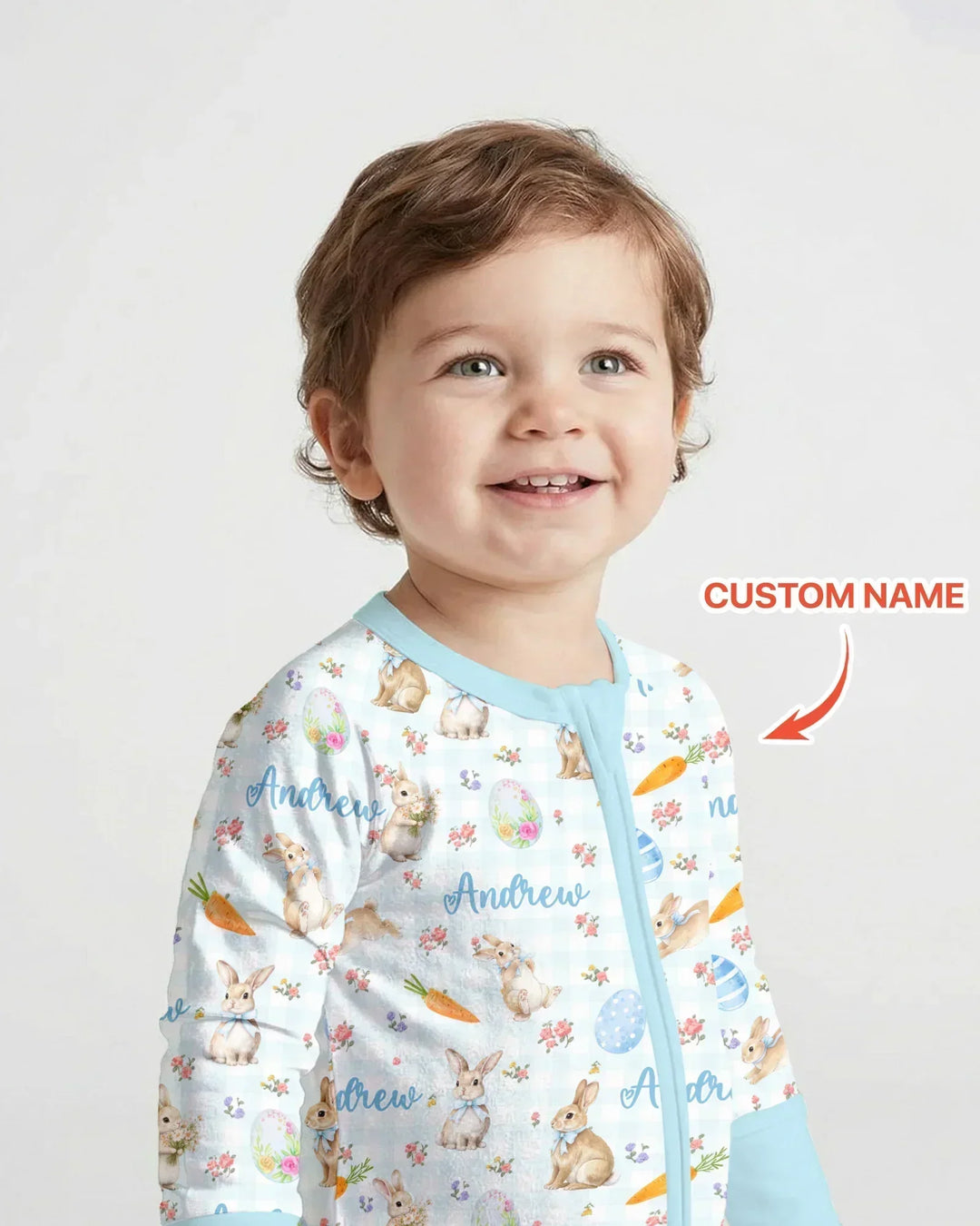 Gerippte Babykleidung mit individuellem Foto - Weich &amp; Skizzenhaft